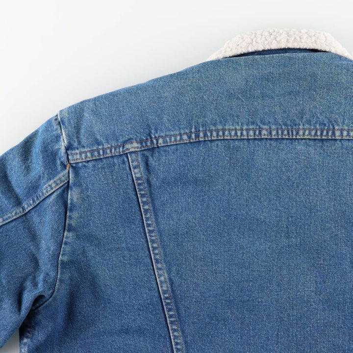 Vintage 90'S Wrangler denim jacket, size L, men's unclear blue type Vintage Second Hand