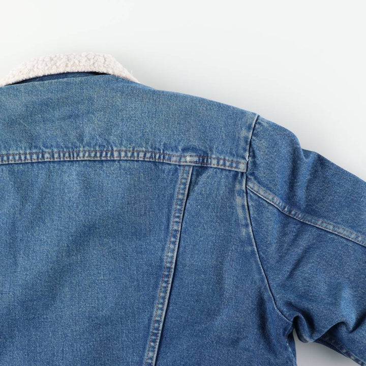 Vintage 90'S Wrangler denim jacket, size L, men's unclear blue type Vintage Second Hand