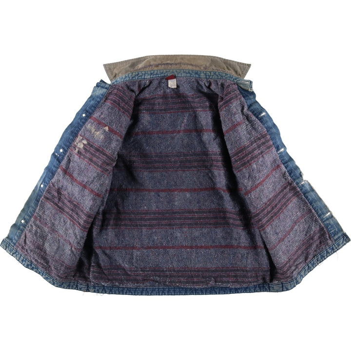 70'S Big Ben denim coveralls, made in USA, men's size L equivalent, vintage. cotton blue type Vintage Second Hand