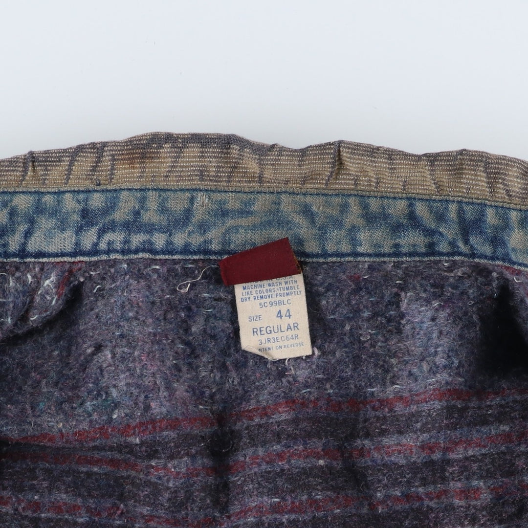 70'S Big Ben denim coveralls, made in USA, men's size L equivalent, vintage. cotton blue type Vintage Second Hand