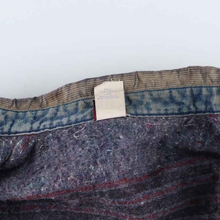 70'S Big Ben denim coveralls, made in USA, men's size L equivalent, vintage. cotton blue type Vintage Second Hand