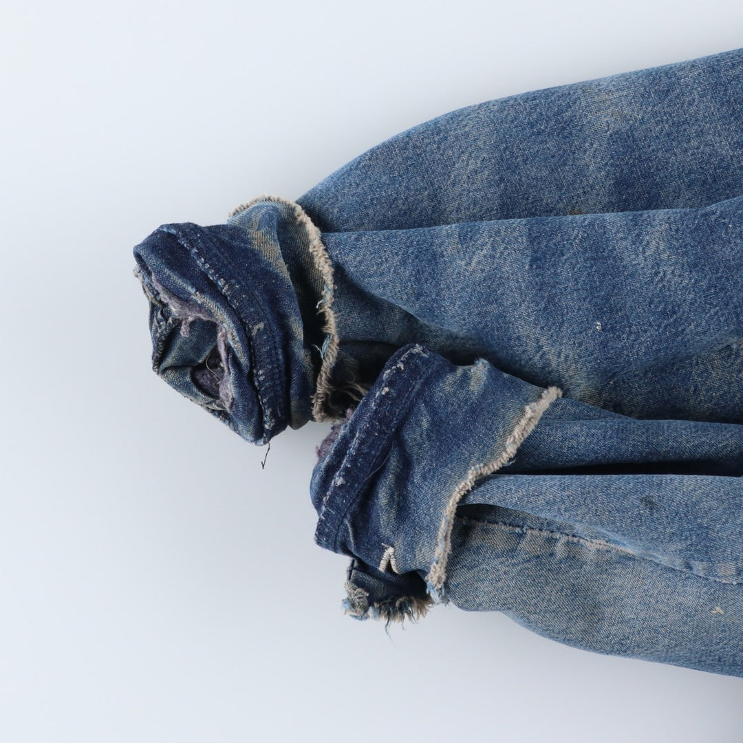 70'S Big Ben denim coveralls, made in USA, men's size L equivalent, vintage. cotton blue type Vintage Second Hand