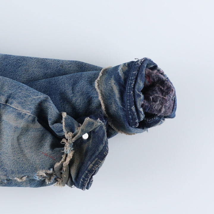 70'S Big Ben denim coveralls, made in USA, men's size L equivalent, vintage. cotton blue type Vintage Second Hand