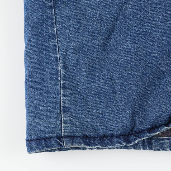 70s-80'S Key Denim Coveralls, Made in USA, Men's XL equivalent, Vintage cotton blue type Vintage Second Hand