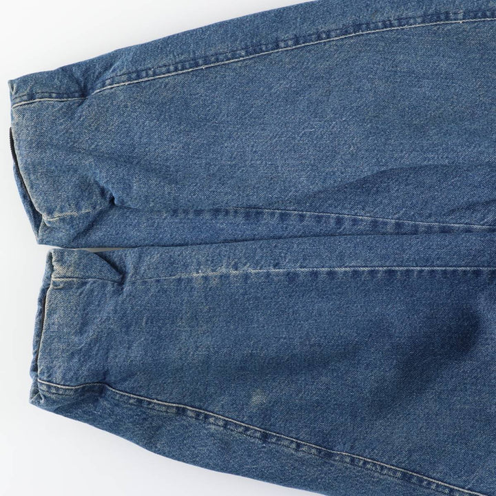 70s-80'S Key Denim Coveralls, Made in USA, Men's XL equivalent, Vintage cotton blue type Vintage Second Hand