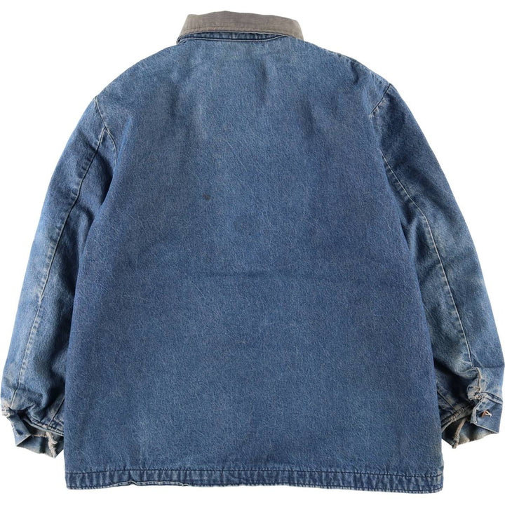 Vintage 1980'S Big Ben denim coverall, men's size L unclear blue type Vintage Second Hand