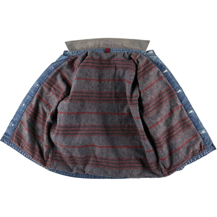 Vintage 1980'S Big Ben denim coverall, men's size L unclear blue type Vintage Second Hand