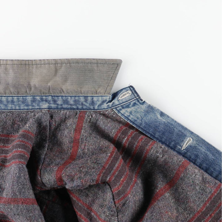 Vintage 1980'S Big Ben denim coverall, men's size L unclear blue type Vintage Second Hand