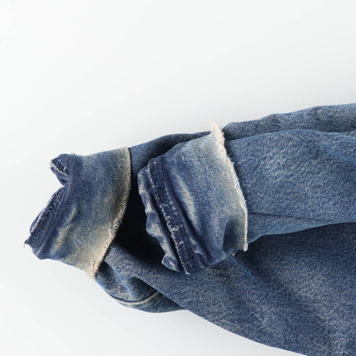 Vintage 1980'S Big Ben denim coverall, men's size L unclear blue type Vintage Second Hand