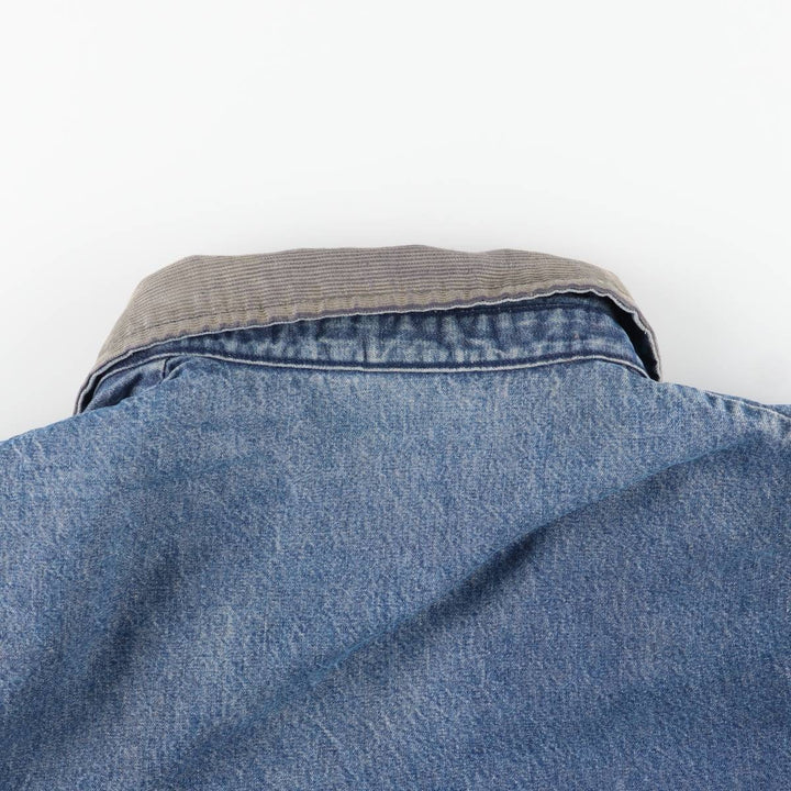 Vintage 1980'S Big Ben denim coverall, men's size L unclear blue type Vintage Second Hand