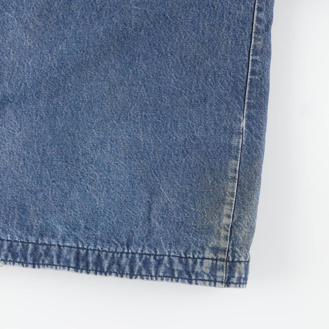 Vintage 1980'S Big Ben denim coverall, men's size L unclear blue type Vintage Second Hand