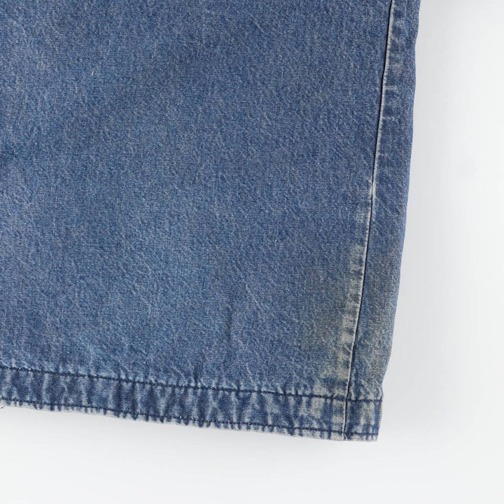 Vintage 1980'S Big Ben denim coverall, men's size L unclear blue type Vintage Second Hand