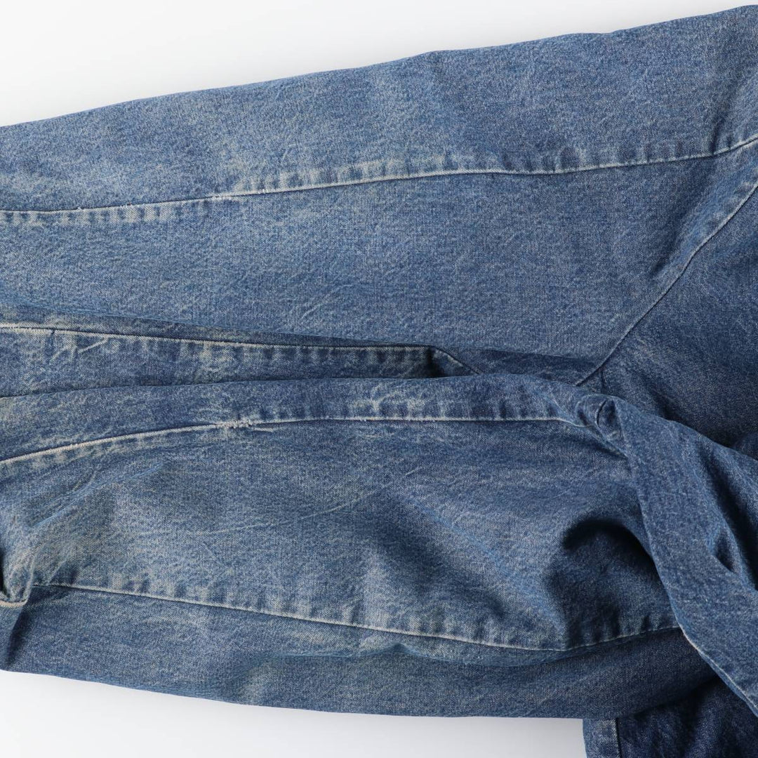 Vintage 1980'S Big Ben denim coverall, men's size L unclear blue type Vintage Second Hand