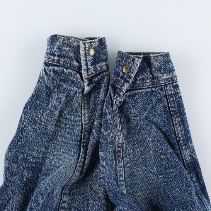 Lee RIDERS Chemical Wash Denim Boa Jacket, Made in USA, Men's XL (approx.), Vintage unclear blue type Vintage Second Hand