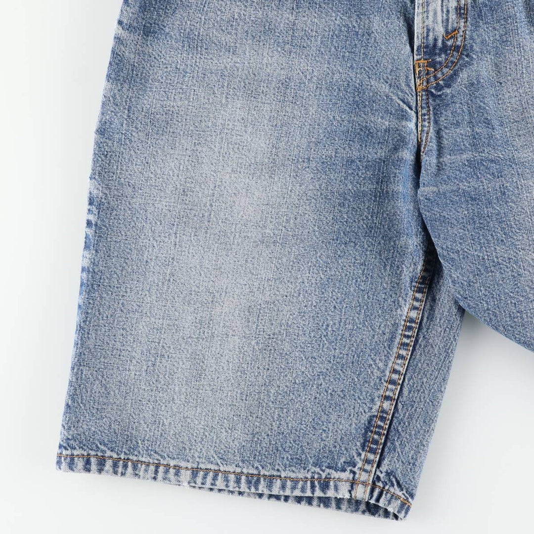 Levi's 569 Loose Straight Denim Shorts, Men's Size 32 cotton blue type Vintage Second Hand
