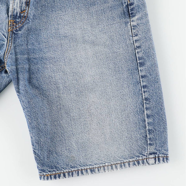 Levi's 569 Loose Straight Denim Shorts, Men's Size 32 cotton blue type Vintage Second Hand