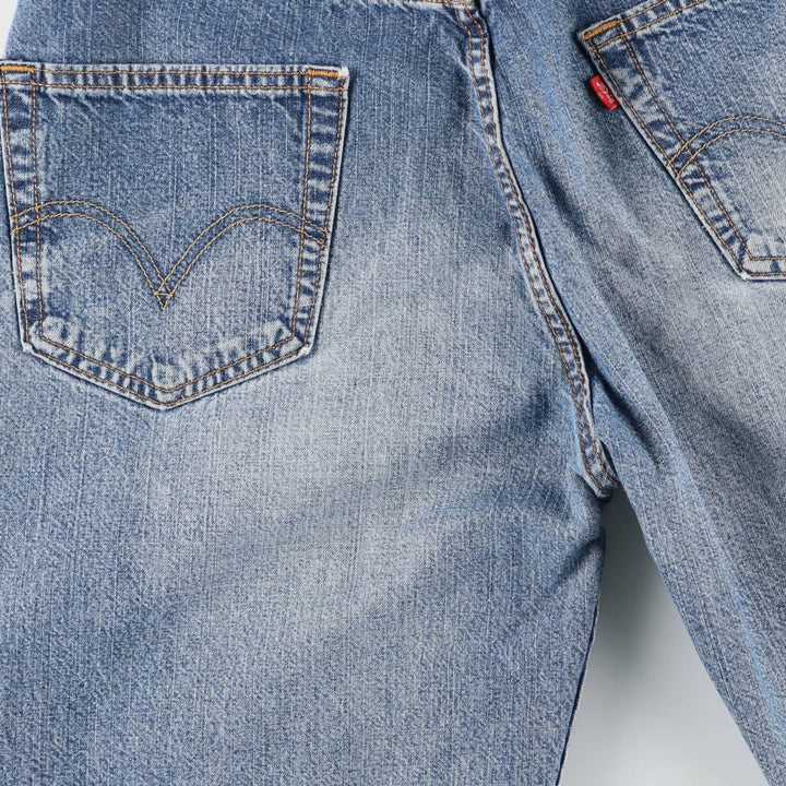 Levi's 569 Loose Straight Denim Shorts, Men's Size 32 cotton blue type Vintage Second Hand