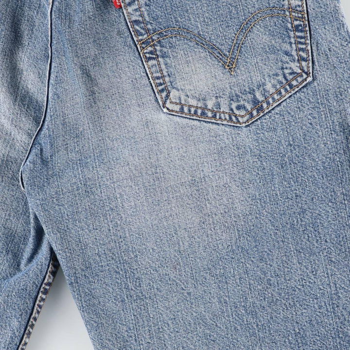 Levi's 569 Loose Straight Denim Shorts, Men's Size 32 cotton blue type Vintage Second Hand