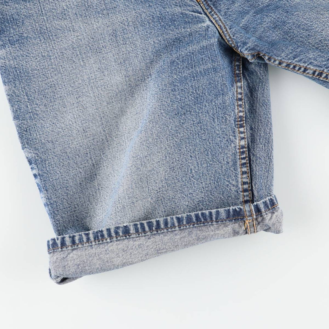 Levi's 569 Loose Straight Denim Shorts, Men's Size 32 cotton blue type Vintage Second Hand
