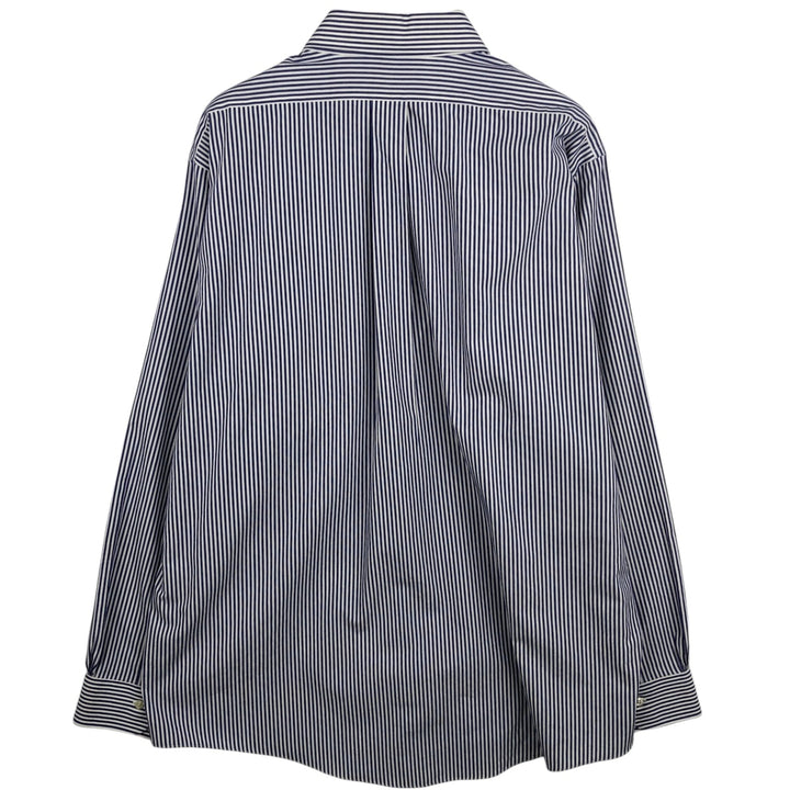 Brooks Brothers Est.1818 Long Sleeve Button-Down Striped Shirt, Men's XL cotton white type Vintage Second Hand