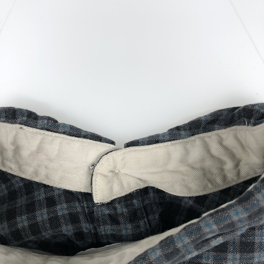 90s-00'S Vintage Columbia Long Sleeve Button-Down Check Shirt, Men's Size L cotton black type Vintage Second Hand