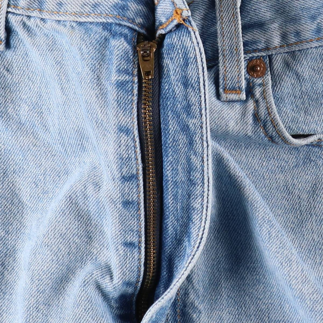 90'S Levi's 550 Relaxed Fit 35550-1836 Denim Shorts, Men's W35 (approx.), Vintage. cotton Blue type light blue Vintage Second Hand