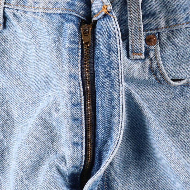 90'S Levi's 550 Relaxed Fit 35550-1836 Denim Shorts, Men's W35 (approx.), Vintage. cotton Blue type light blue Vintage Second Hand