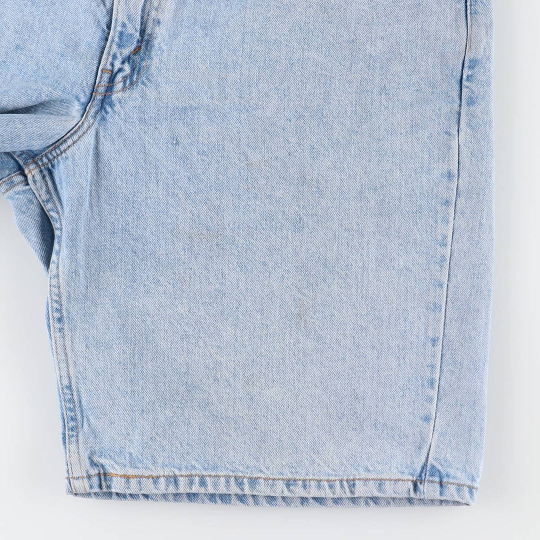 90'S Levi's 550 Relaxed Fit 35550-1836 Denim Shorts, Men's W35 (approx.), Vintage. cotton Blue type light blue Vintage Second Hand