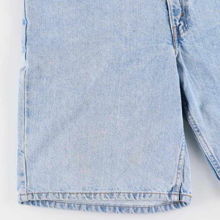 90'S Levi's 550 Relaxed Fit 35550-1836 Denim Shorts, Men's W35 (approx.), Vintage. cotton Blue type light blue Vintage Second Hand