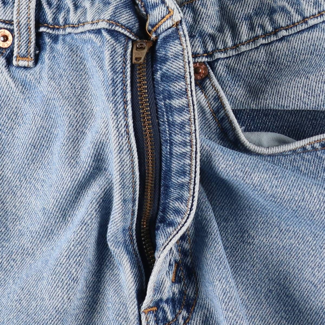 1990'S Levi's 550 Relaxed Fit 34550-1714 Denim Shorts, Men's W32 (approx.), Vintage cotton Blue type light blue Vintage Second Hand