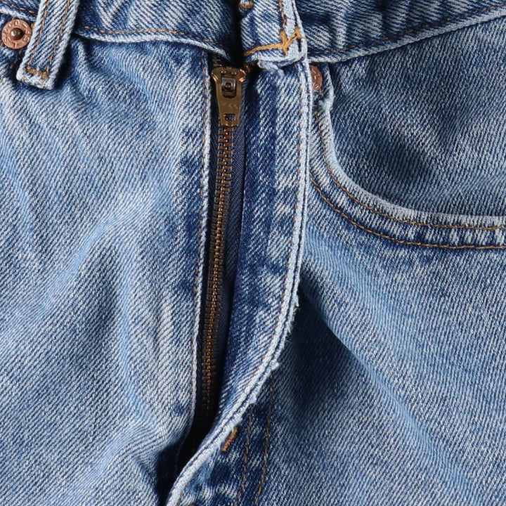 00'S Levi's 550 Relaxed Fit Denim Shorts for Men, Size W31 cotton Blue type light blue Vintage Second Hand