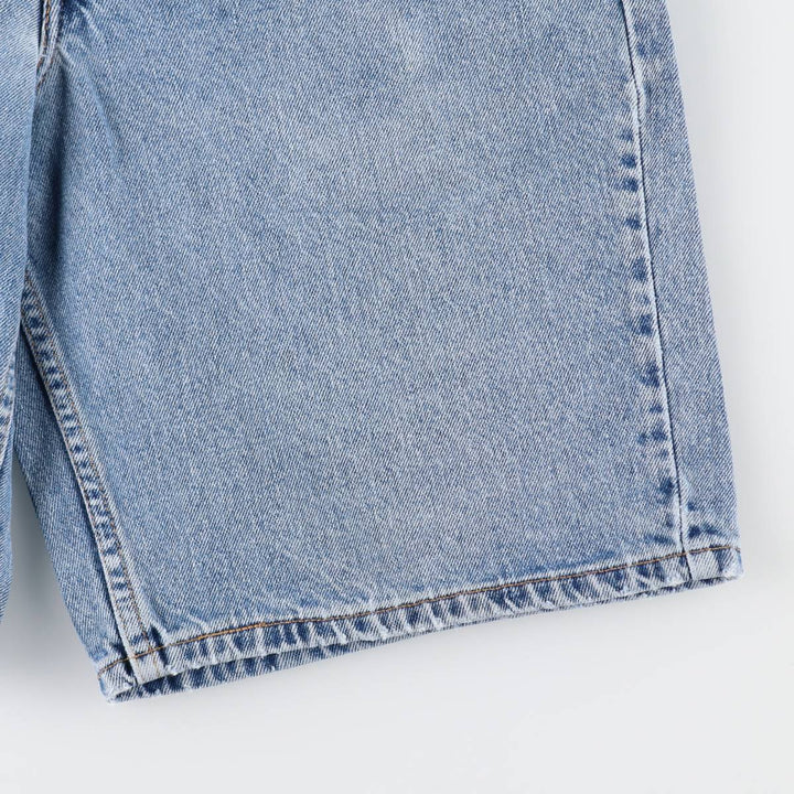 00'S Levi's 550 Relaxed Fit Denim Shorts for Men, Size W31 cotton Blue type light blue Vintage Second Hand