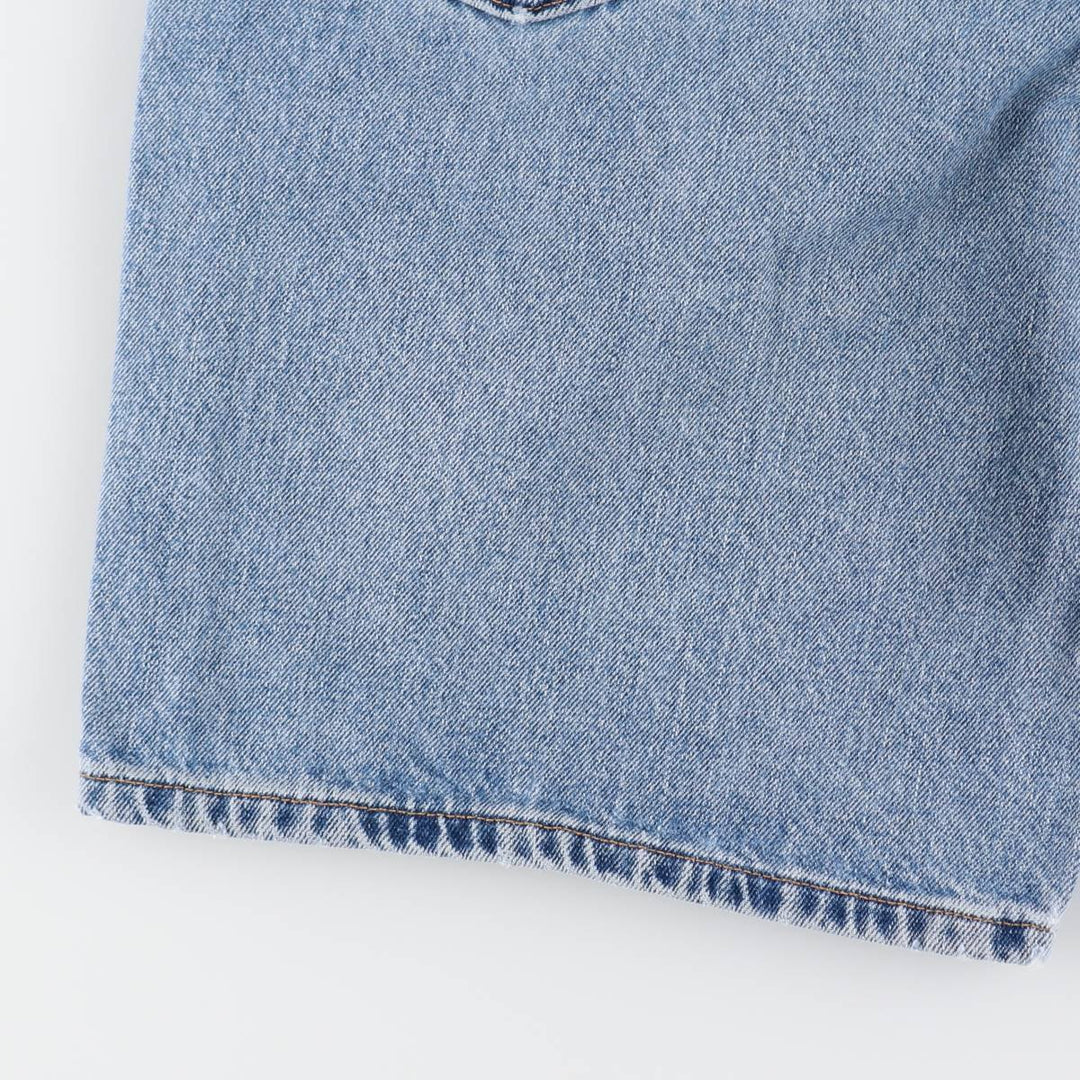 00'S Levi's 550 Relaxed Fit Denim Shorts for Men, Size W31 cotton Blue type light blue Vintage Second Hand