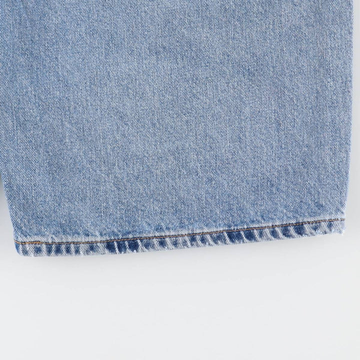 00'S Levi's 550 Relaxed Fit Denim Shorts for Men, Size W31 cotton Blue type light blue Vintage Second Hand