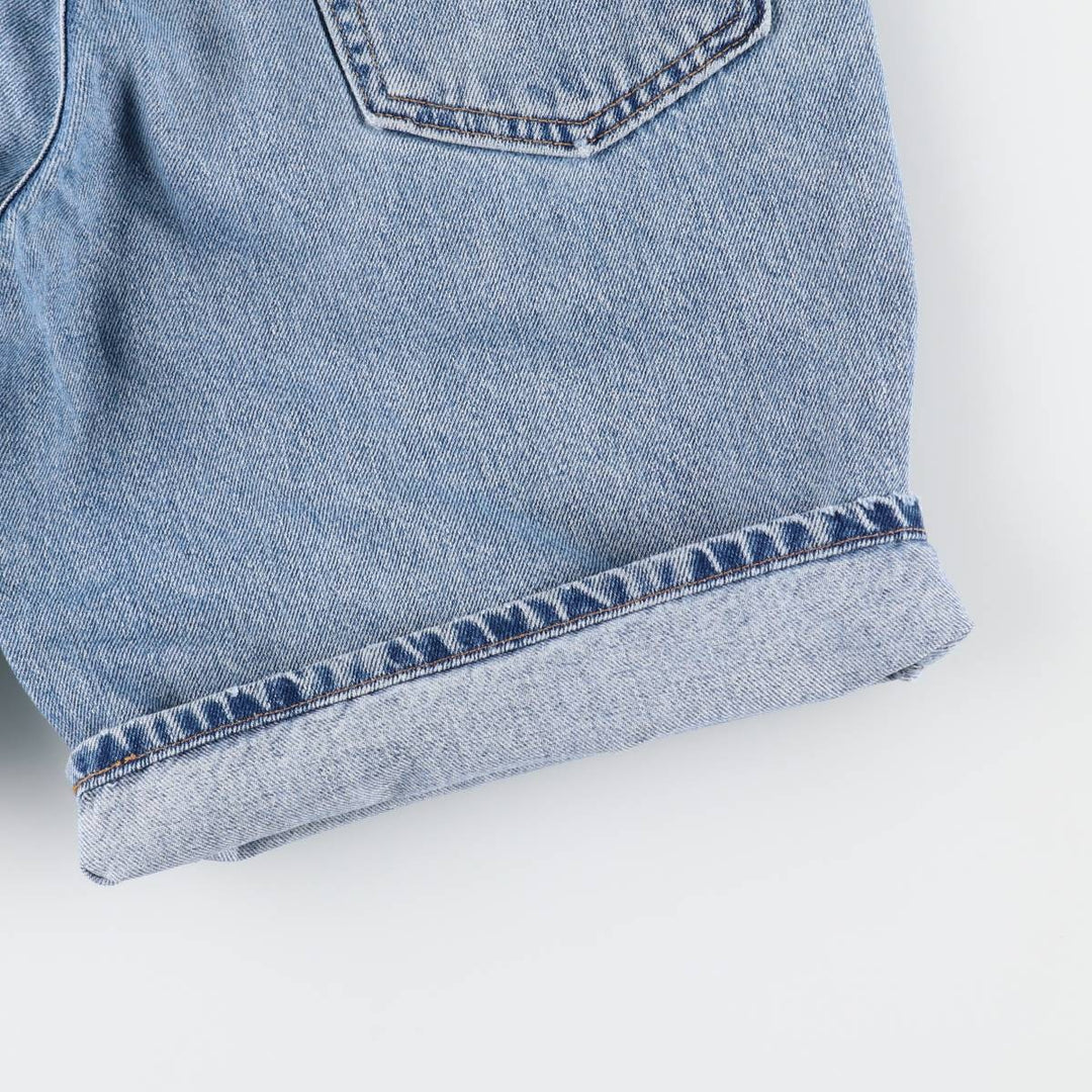 00'S Levi's 550 Relaxed Fit Denim Shorts for Men, Size W31 cotton Blue type light blue Vintage Second Hand
