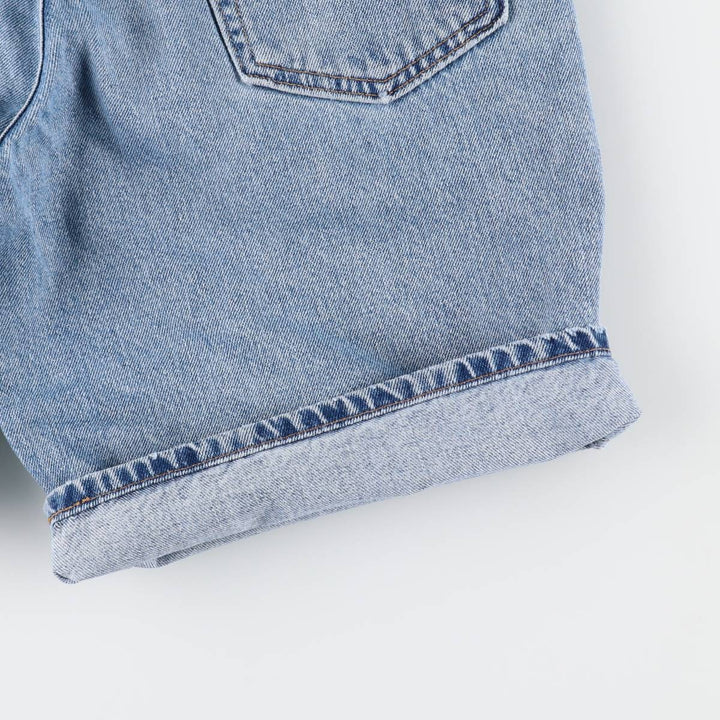 00'S Levi's 550 Relaxed Fit Denim Shorts for Men, Size W31 cotton Blue type light blue Vintage Second Hand