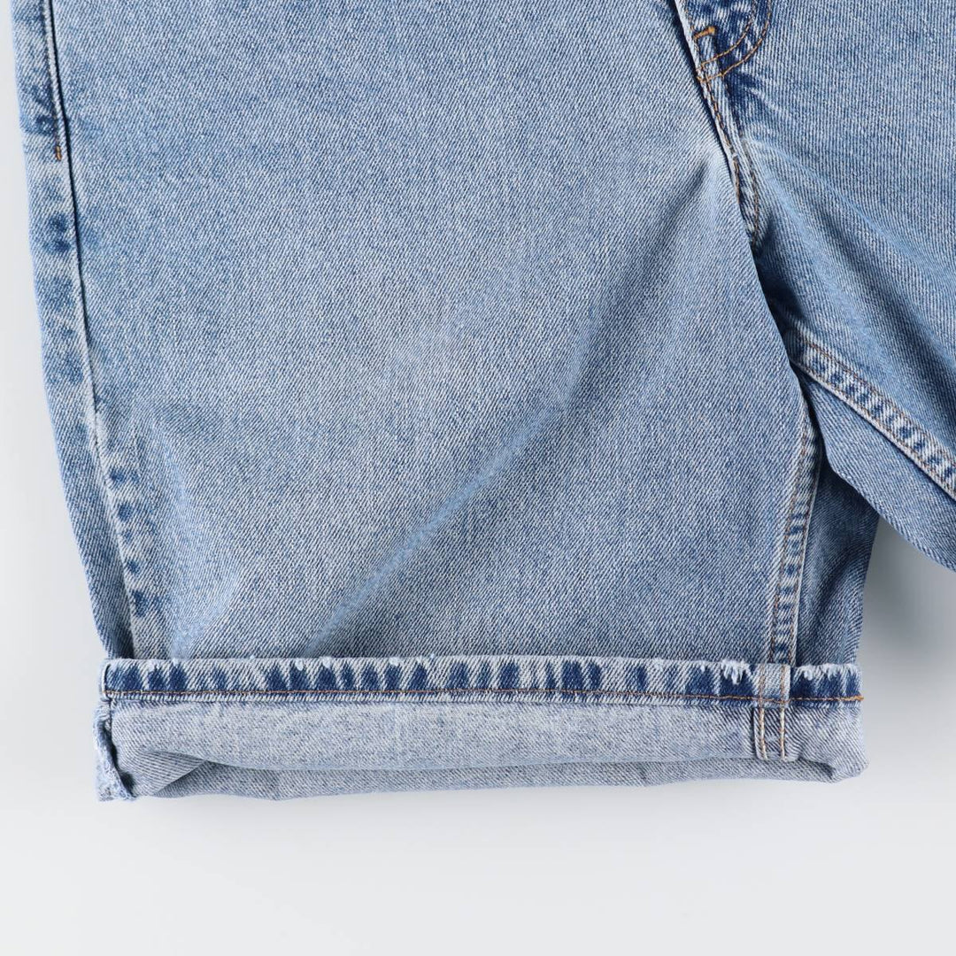 00'S Levi's 550 Relaxed Fit Denim Shorts for Men, Size W31 cotton Blue type light blue Vintage Second Hand