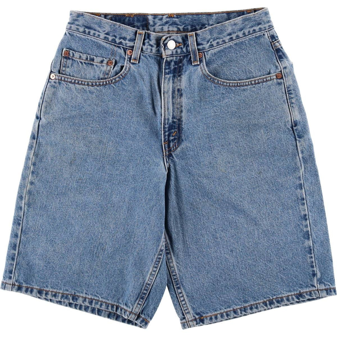 1990'S Levi's 550 Relaxed Fit 36550-1891 Denim Shorts, Men's W30 (approx.), Vintage. cotton blue type Vintage Second Hand
