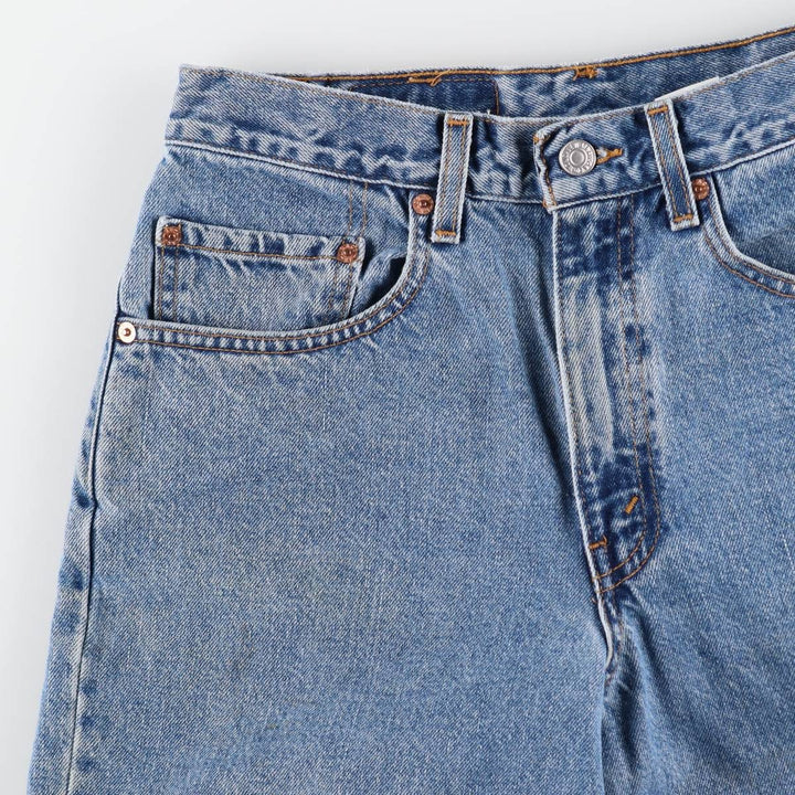 1990'S Levi's 550 Relaxed Fit 36550-1891 Denim Shorts, Men's W30 (approx.), Vintage. cotton blue type Vintage Second Hand
