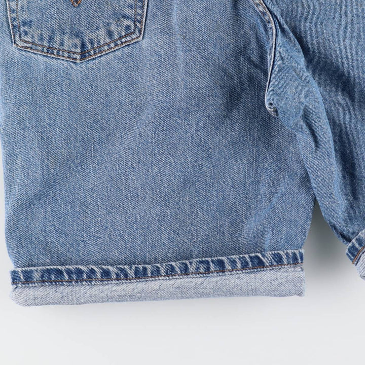 1990'S Levi's 550 Relaxed Fit 36550-1891 Denim Shorts, Men's W30 (approx.), Vintage. cotton blue type Vintage Second Hand