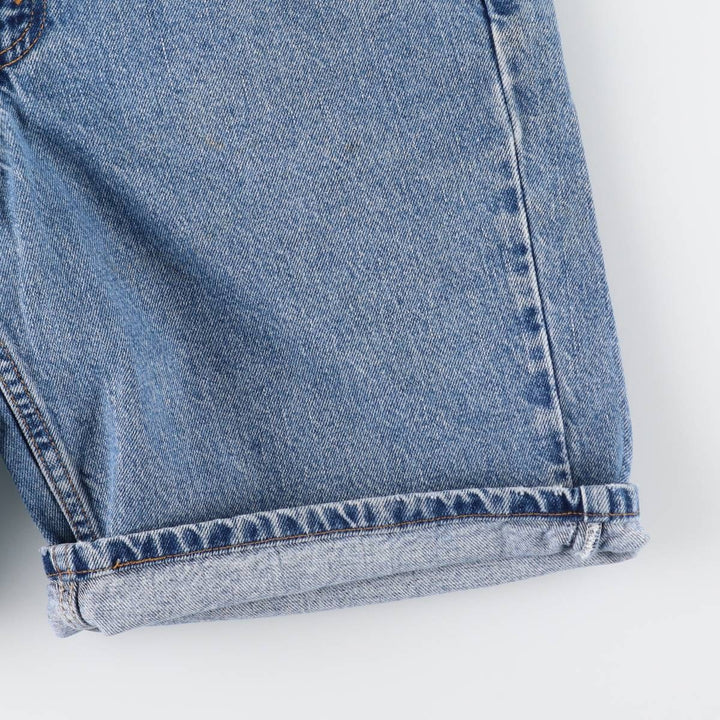 1990'S Levi's 550 Relaxed Fit 36550-1891 Denim Shorts, Men's W30 (approx.), Vintage. cotton blue type Vintage Second Hand