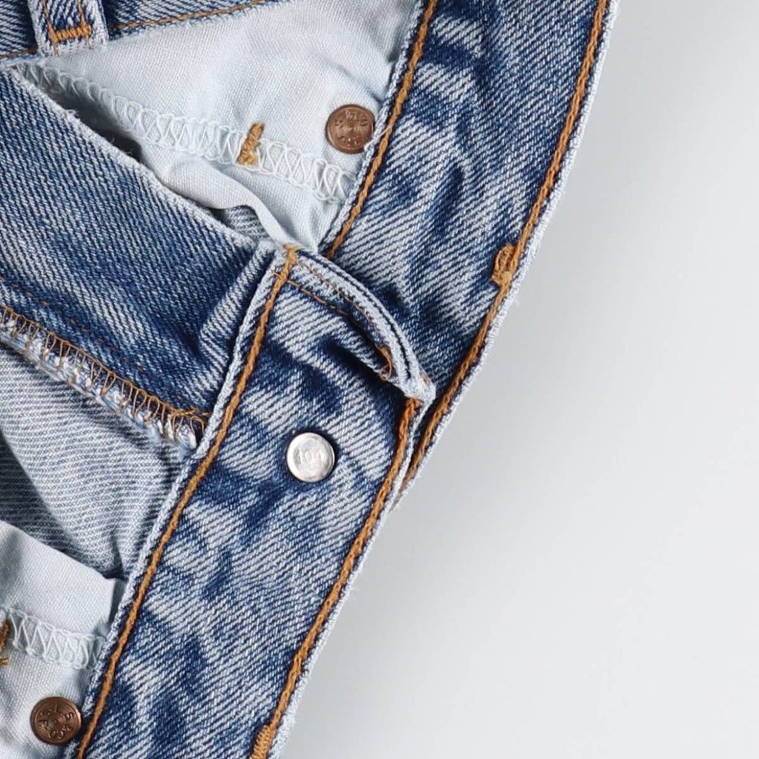 1990'S Levi's 550 Relaxed Fit 34550-1891 Denim Shorts, Men's W30 (approx.), Vintage cotton Blue type light blue Vintage Second Hand