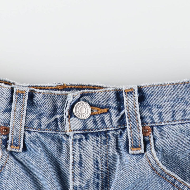 1990'S Levi's 550 Relaxed Fit 34550-1891 Denim Shorts, Men's W30 (approx.), Vintage cotton Blue type light blue Vintage Second Hand
