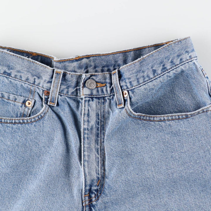 1990'S Levi's 550 Relaxed Fit 34550-1891 Denim Shorts, Men's W30 (approx.), Vintage cotton Blue type light blue Vintage Second Hand