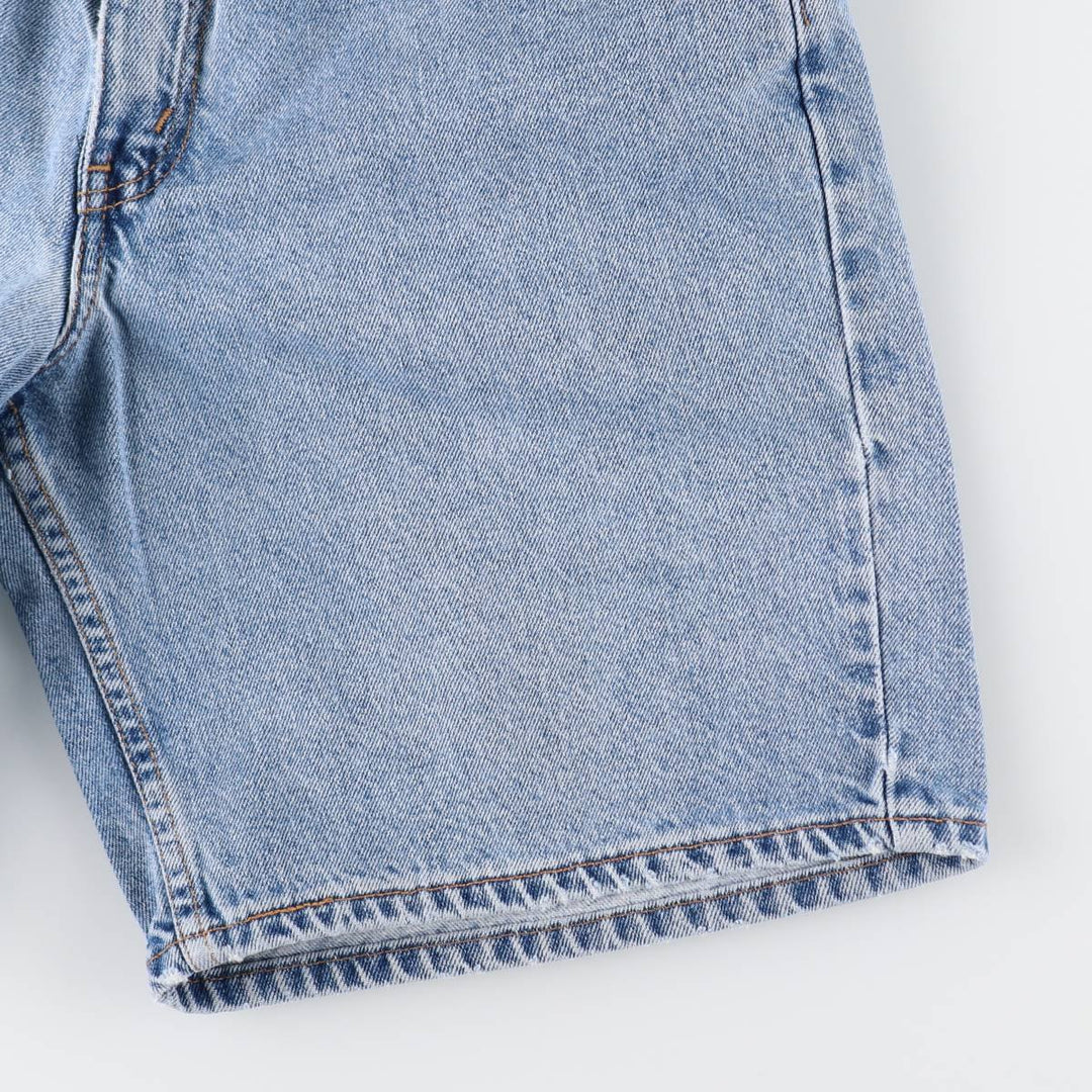 1990'S Levi's 550 Relaxed Fit 34550-1891 Denim Shorts, Men's W30 (approx.), Vintage cotton Blue type light blue Vintage Second Hand