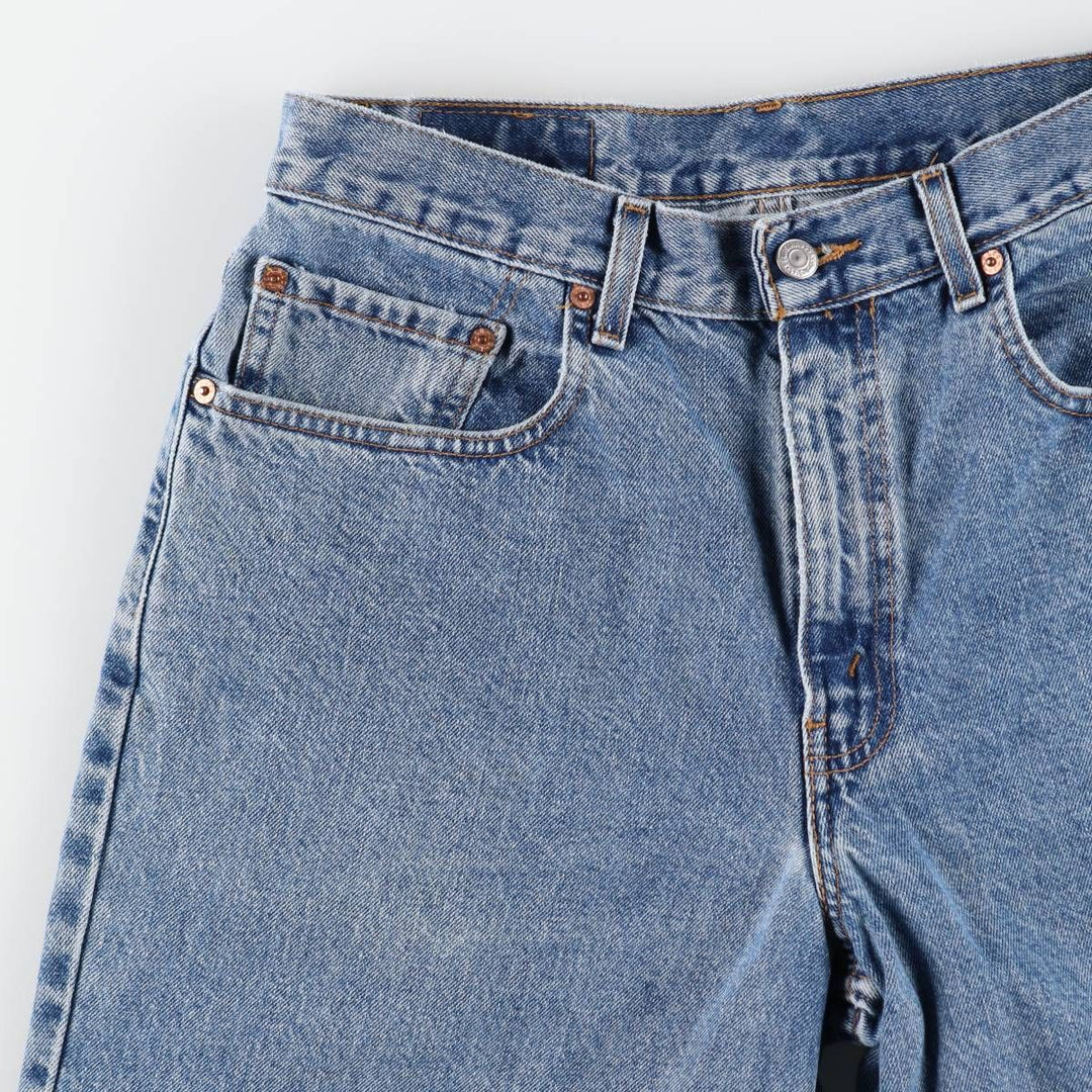 2000'S Levi's 560 Loose Fit Denim Shorts (Men's W32 equivalent) cotton blue type Vintage Second Hand
