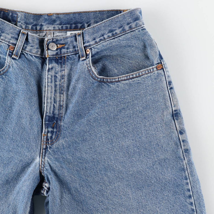 2000'S Levi's 560 Loose Fit Denim Shorts (Men's W32 equivalent) cotton blue type Vintage Second Hand