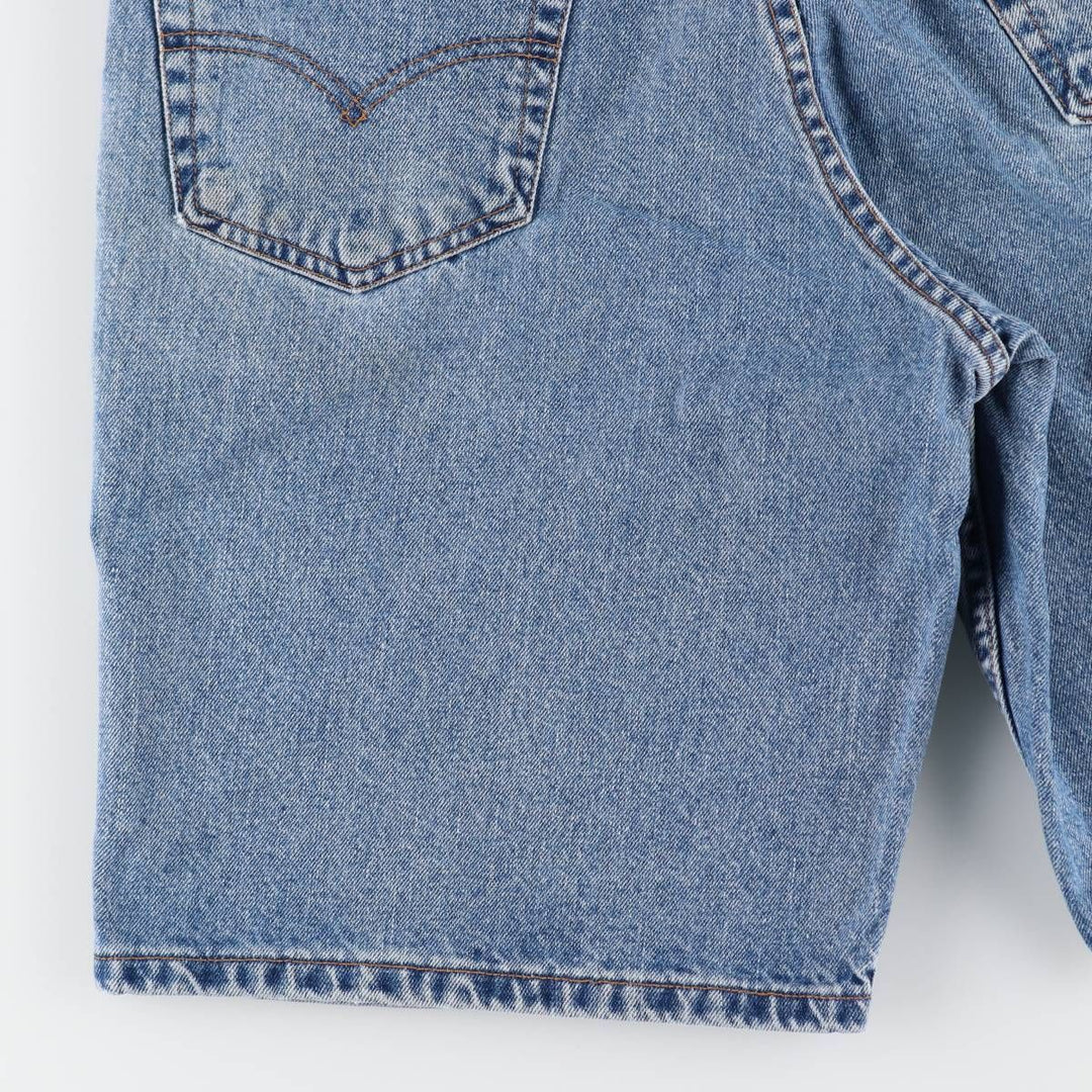 2000'S Levi's 560 Loose Fit Denim Shorts (Men's W32 equivalent) cotton blue type Vintage Second Hand