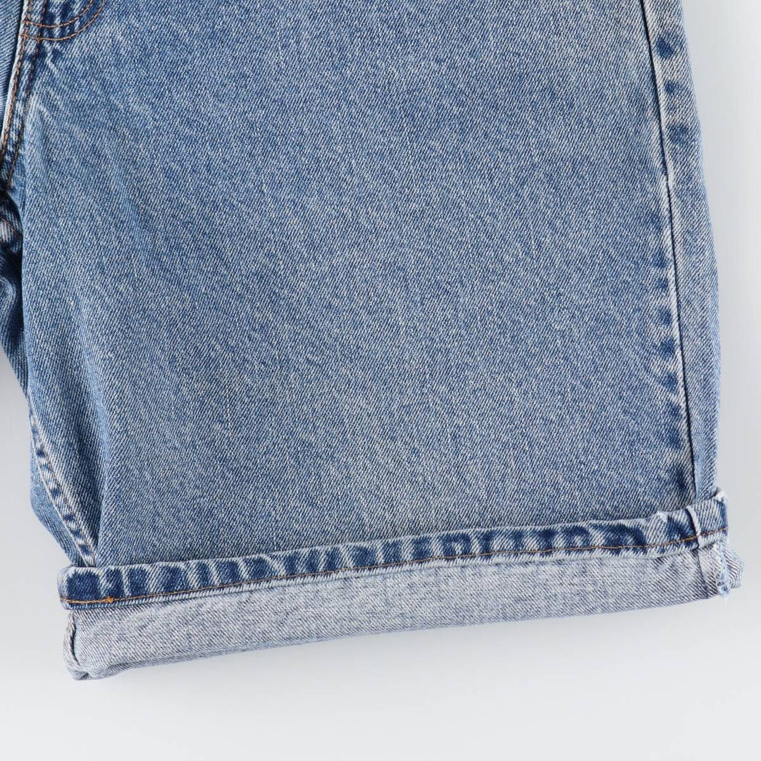 2000'S Levi's 560 Loose Fit Denim Shorts (Men's W32 equivalent) cotton blue type Vintage Second Hand