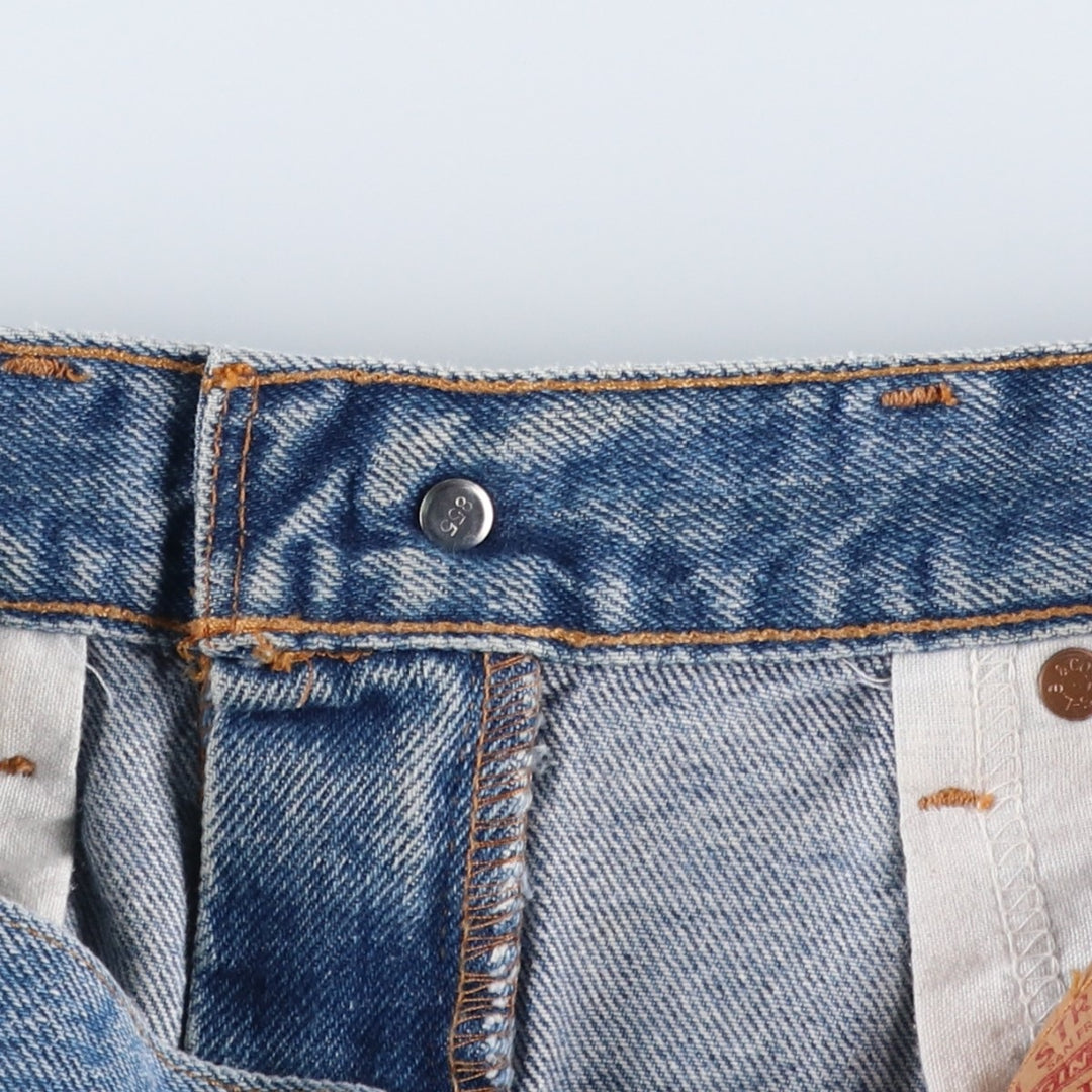 Levi's 550 Relaxed Fit Denim Shorts, Men's, W30 equivalent cotton blue type Vintage Second Hand